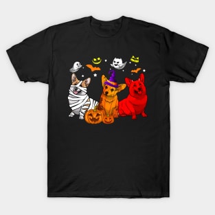 Funny Corgi Halloween Costume Gift T-Shirt